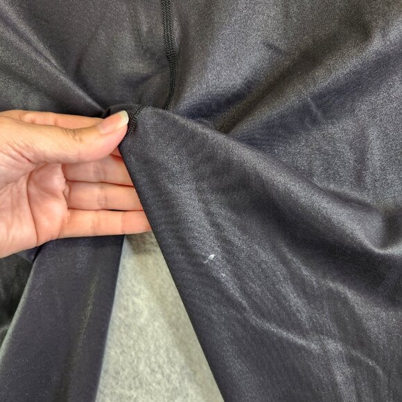 Lululemon Leggings Womens 8 Wunder Under High-Rise Crop 23" Foil Matte Black - Picture 5 of 16